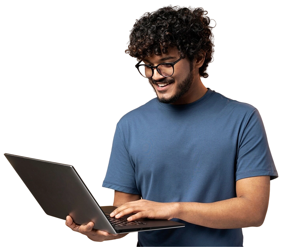 Hero Section Human Image